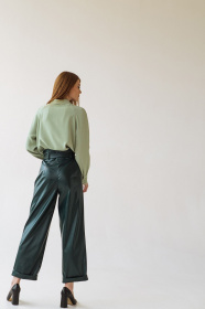 Повседневные штаны VOVK модель 07734 смарагдовий Фото