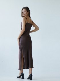 Сукні VOVK модель 09763 коричневий Фото