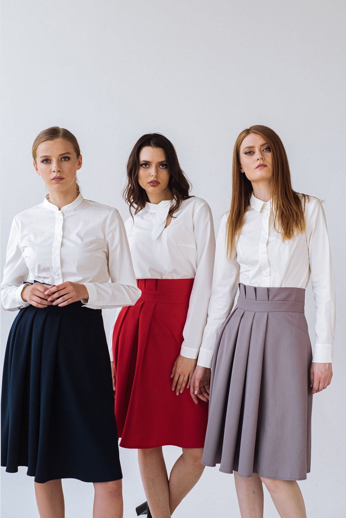 Юбки VOVK модель 07587 темно-синій Фото