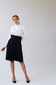 Юбки VOVK модель 07587 темно-синій Фото