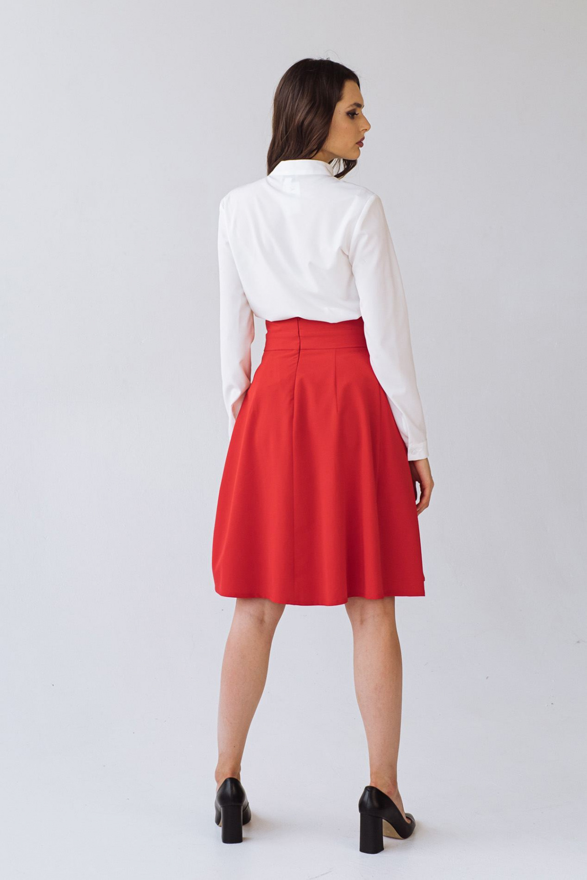 Юбки VOVK модель 07588 червоний Фото