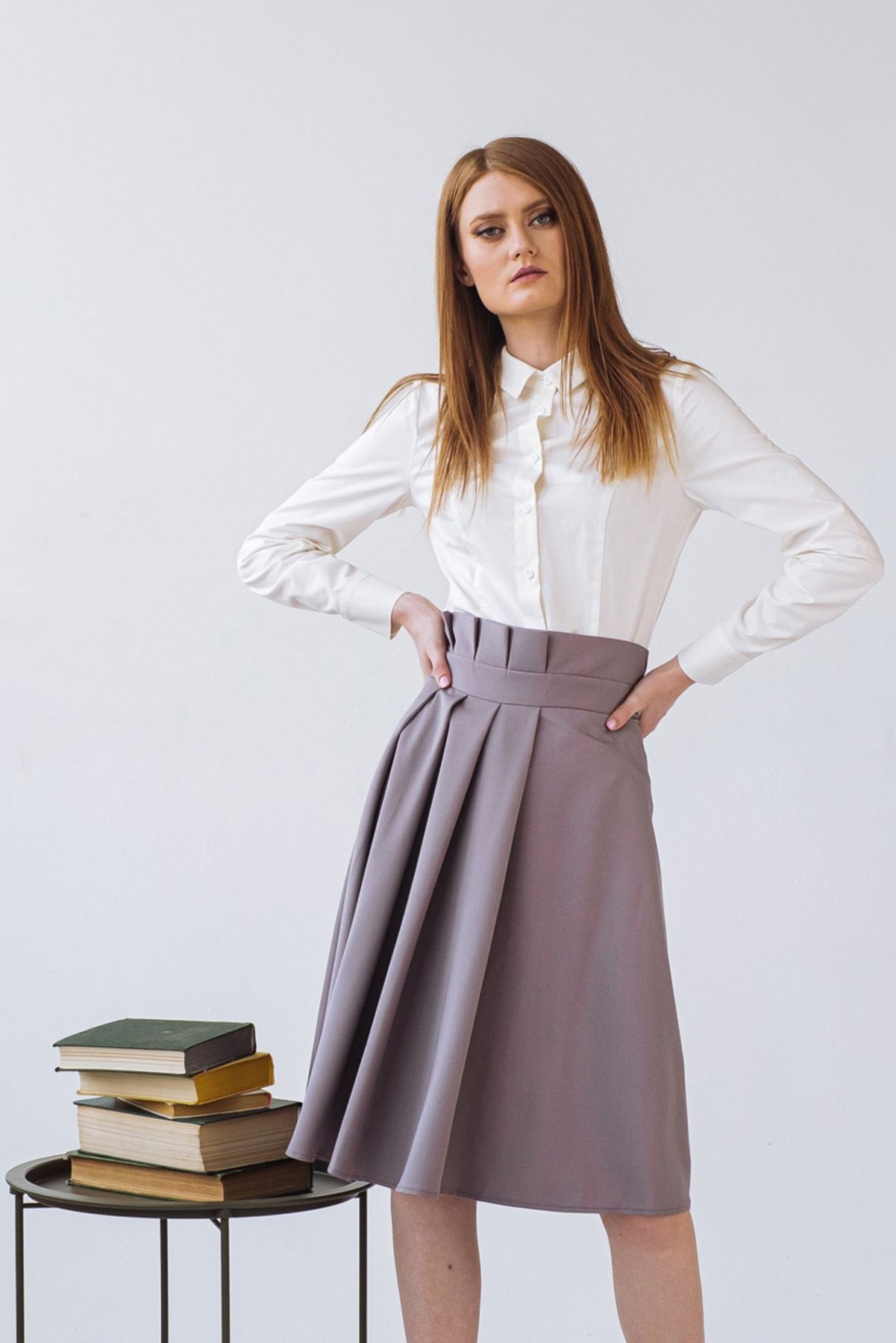 Юбки VOVK модель 07589 моко Фото