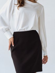 Юбки VOVK модель 09521 чорний Фото