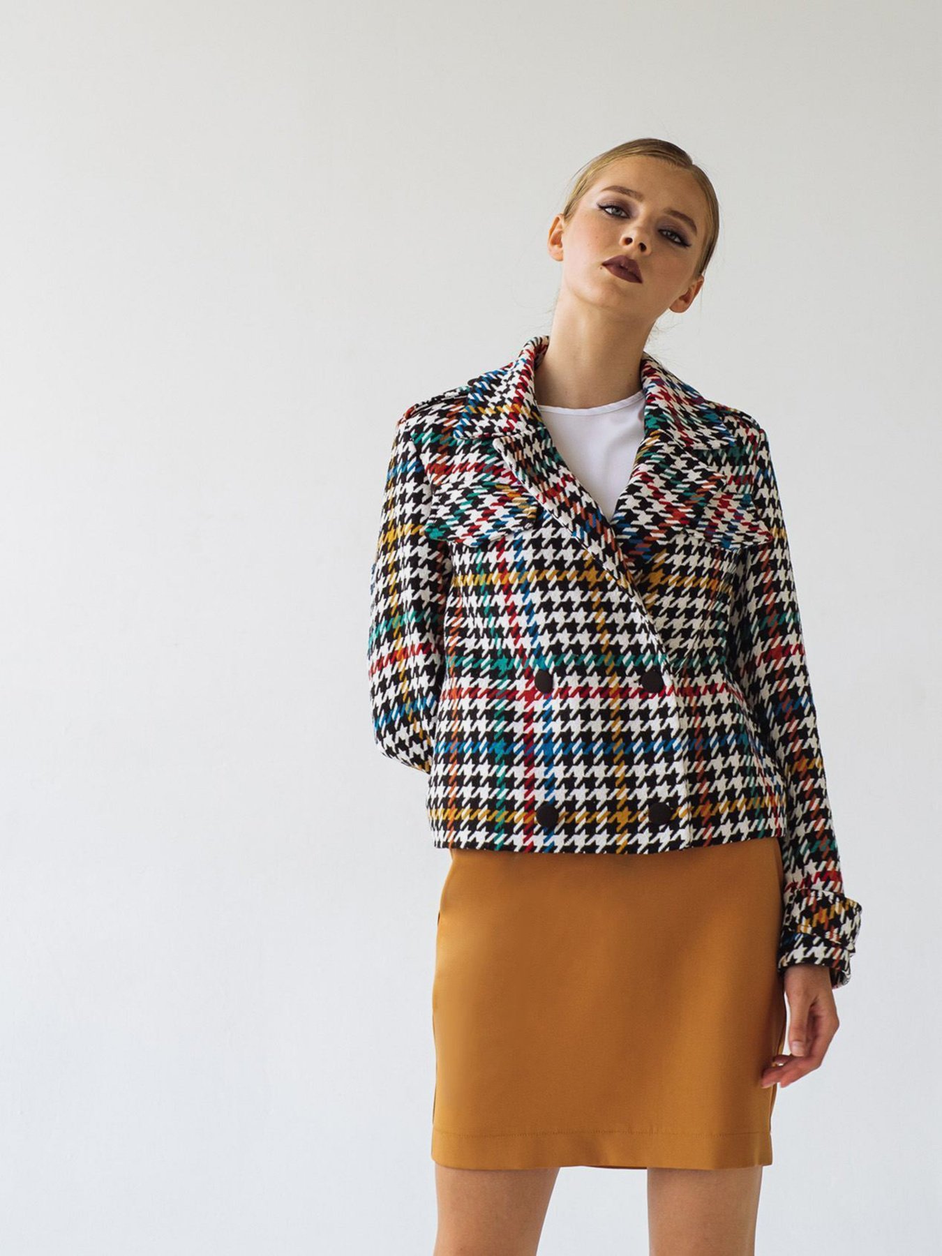 Юбки VOVK модель 09522 карамельний Фото