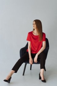 Футболки и поло VOVK модель 06195 червоний Фото