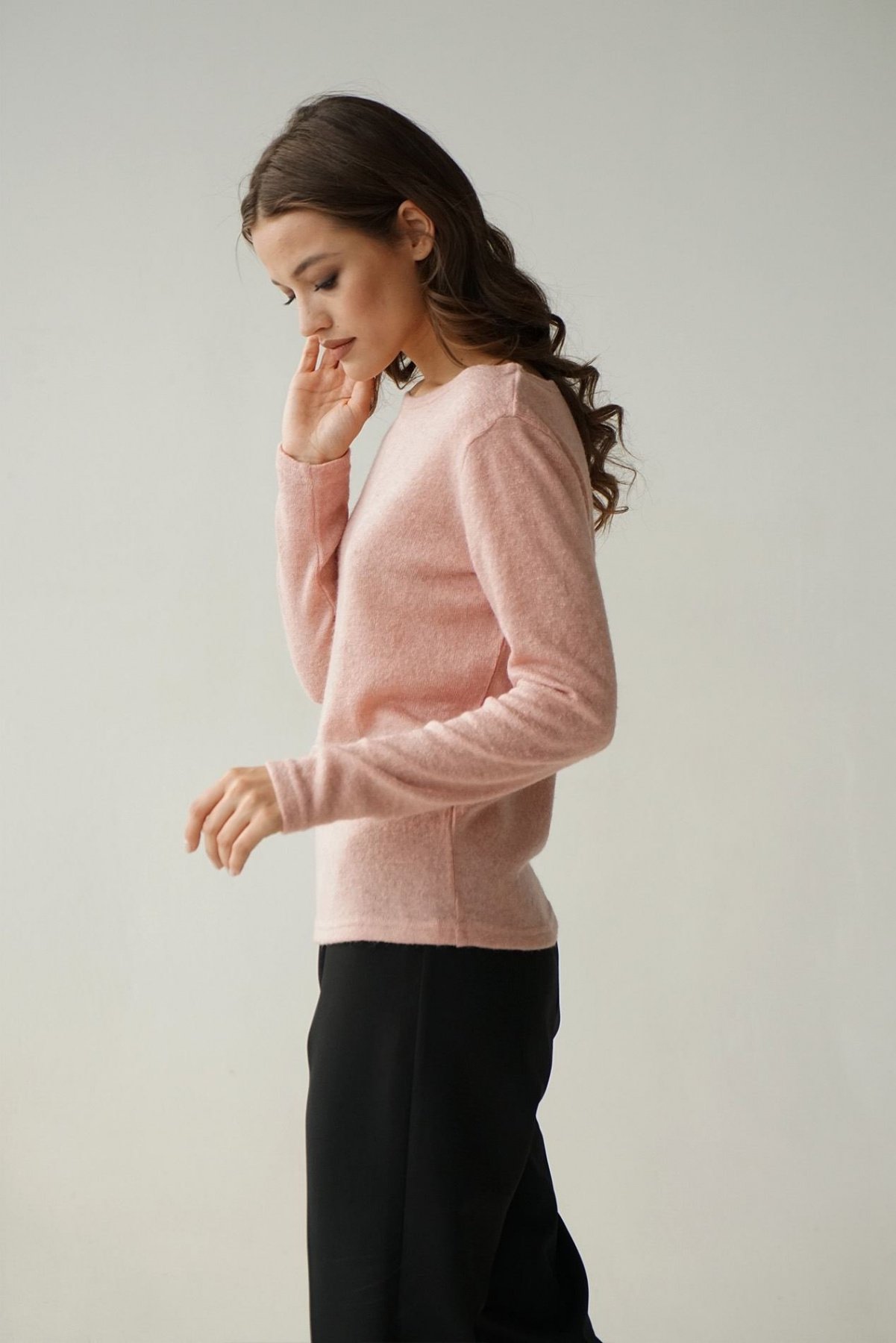 Джемпер VOVK модель 07758 пудровий Фото