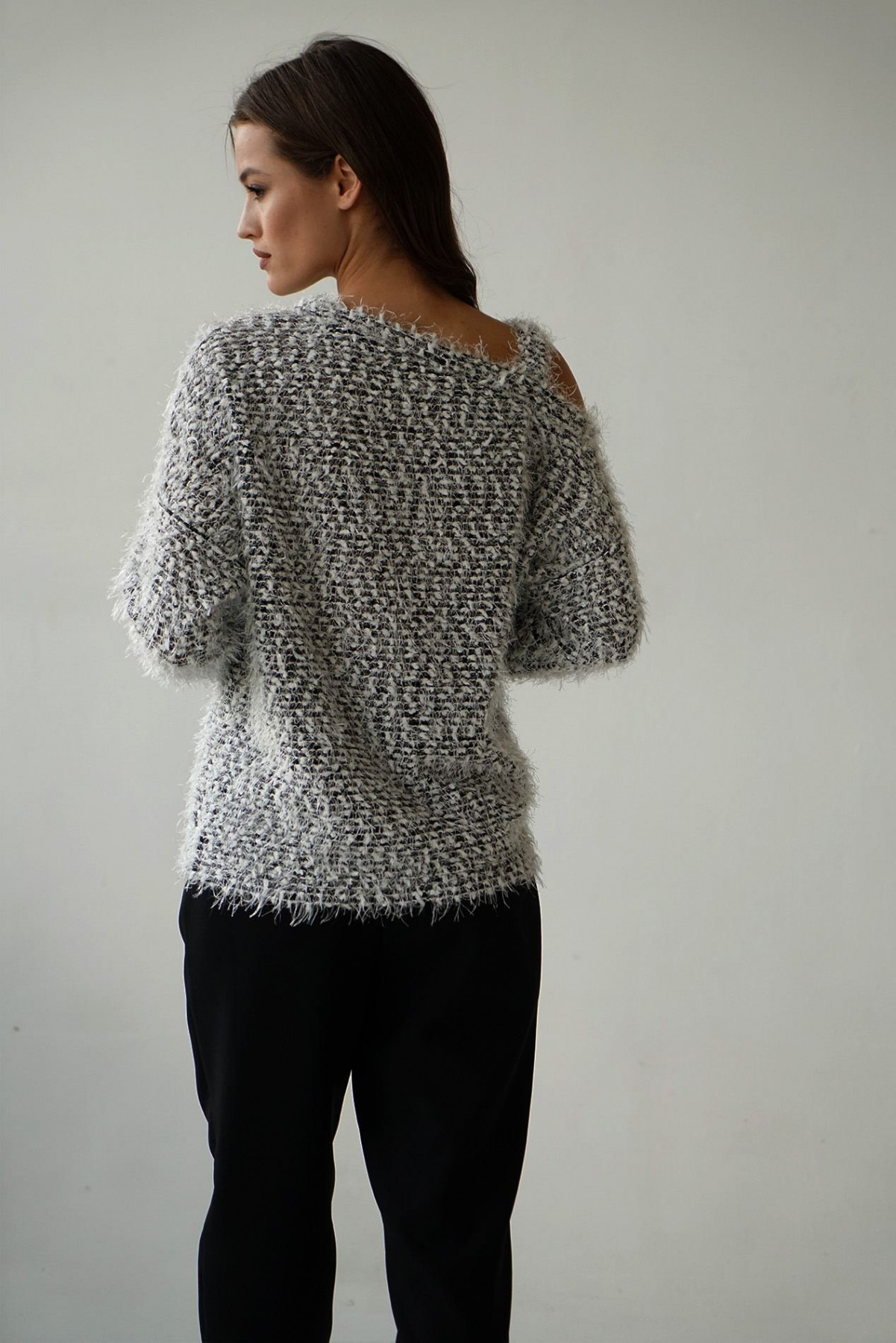 Джемпер VOVK модель 09322 чорний Фото