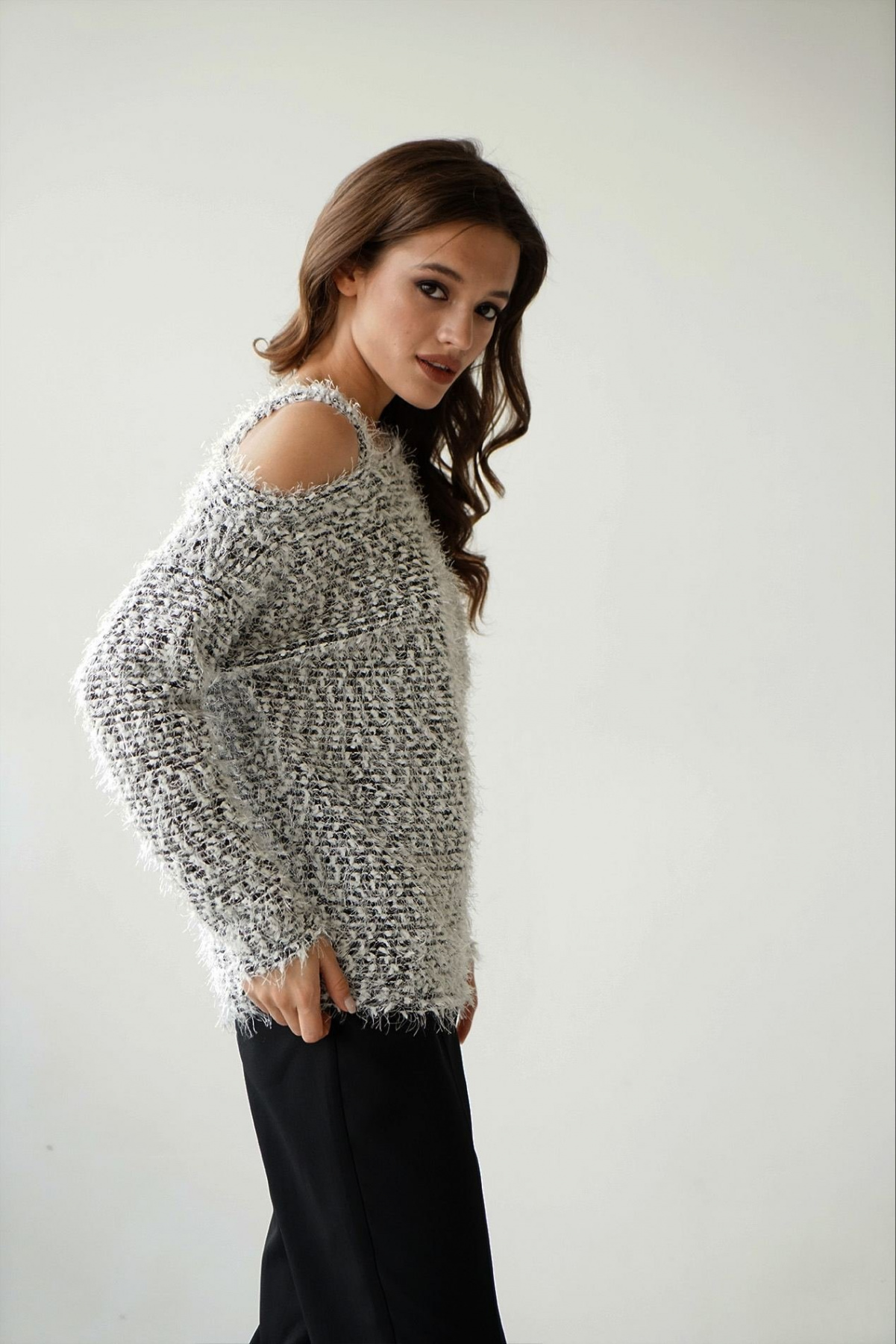 Джемпер VOVK модель 09322 чорний Фото