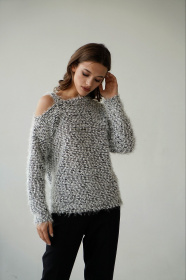 Джемпер VOVK модель 09322 чорний Фото