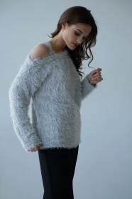 Джемпер VOVK модель 09323 графітовий Фото