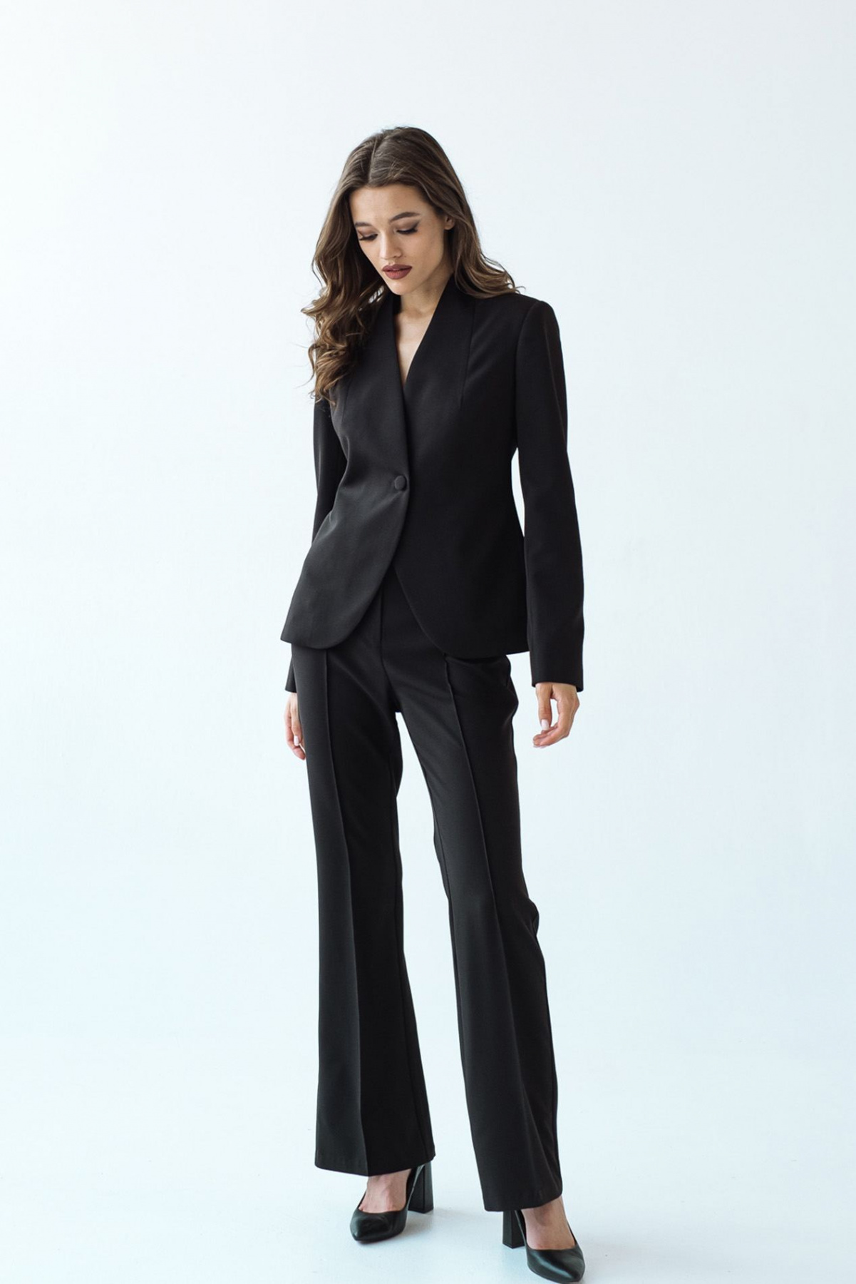 Костюмы VOVK модель 09514 чорний Фото