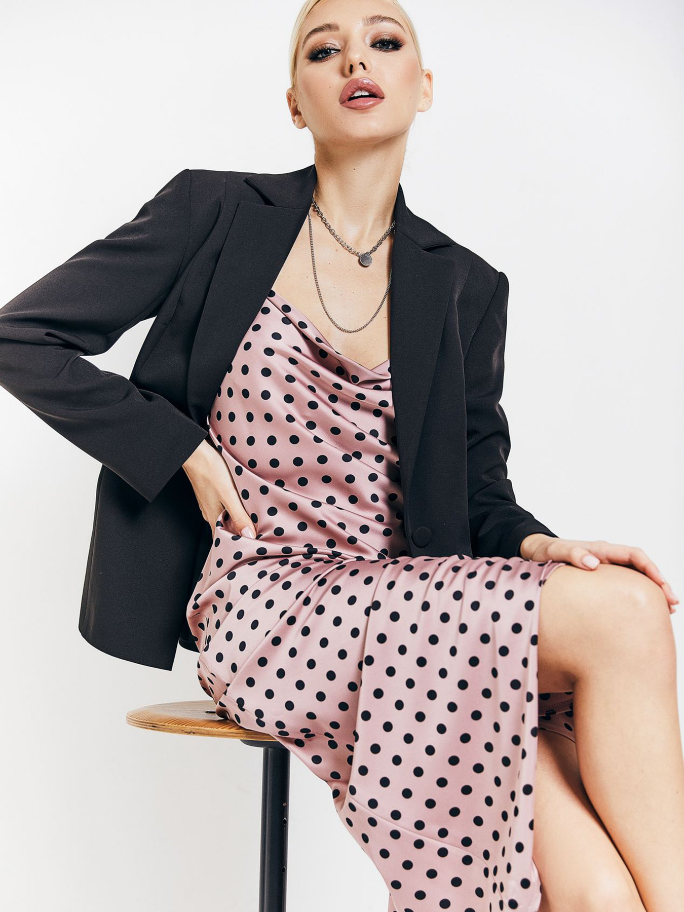 Жакет VOVK модель 09540 чорний Фото