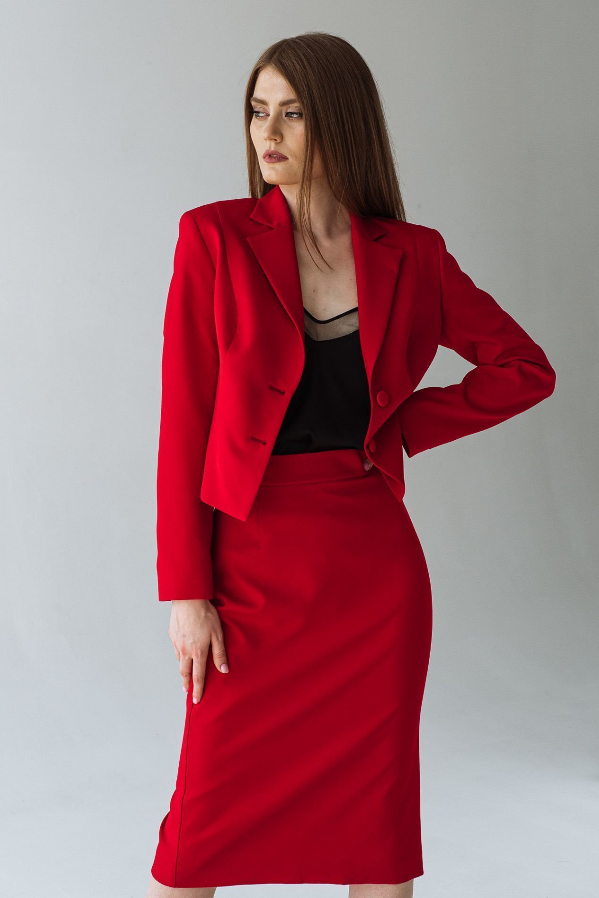 Костюмы VOVK модель 09319 червоний Фото