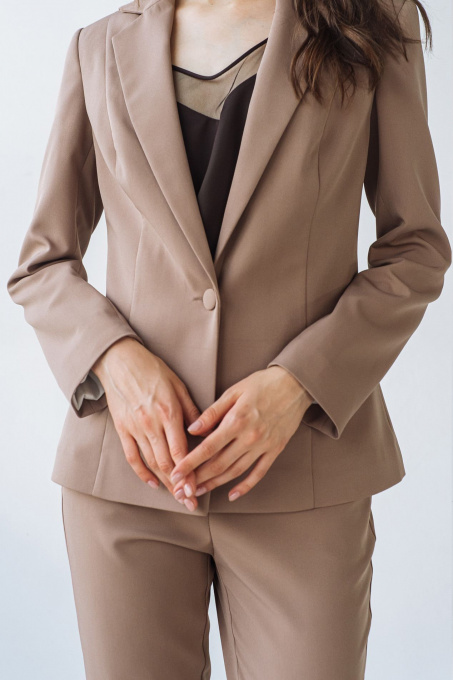 Жакет VOVK модель 09541 капучіно Фото