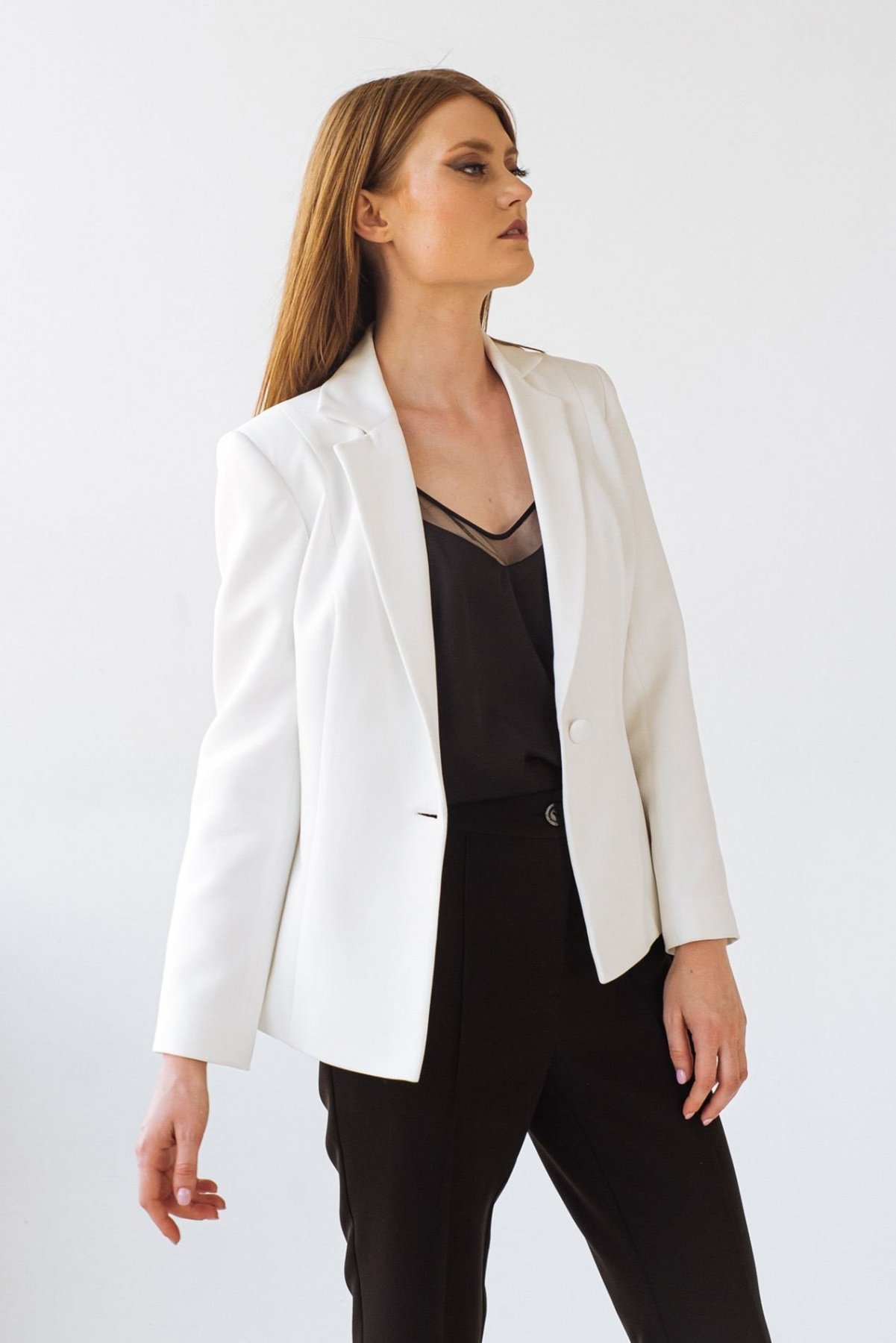 Жакет VOVK модель 09382 молочний Фото