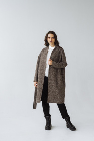 Пальто VOVK модель 09315 меланж Фото