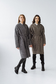 Пальто VOVK модель 09315 меланж Фото