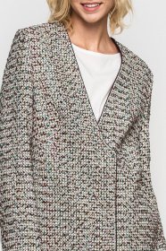 Пальто VOVK модель 02621 молочний Фото