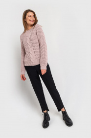 Джемпер VOVK модель 07083 фрезовий Фото