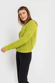 Джемпер VOVK модель 07085 фісташковий Фото