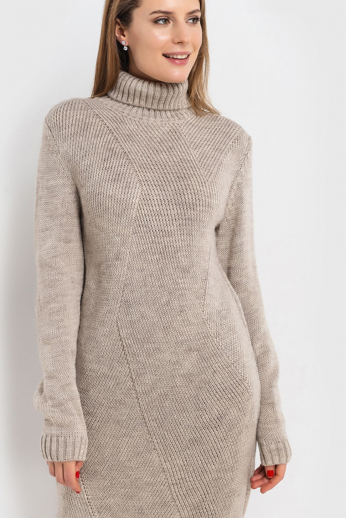 Сукні VOVK модель 07257 пісочний Фото