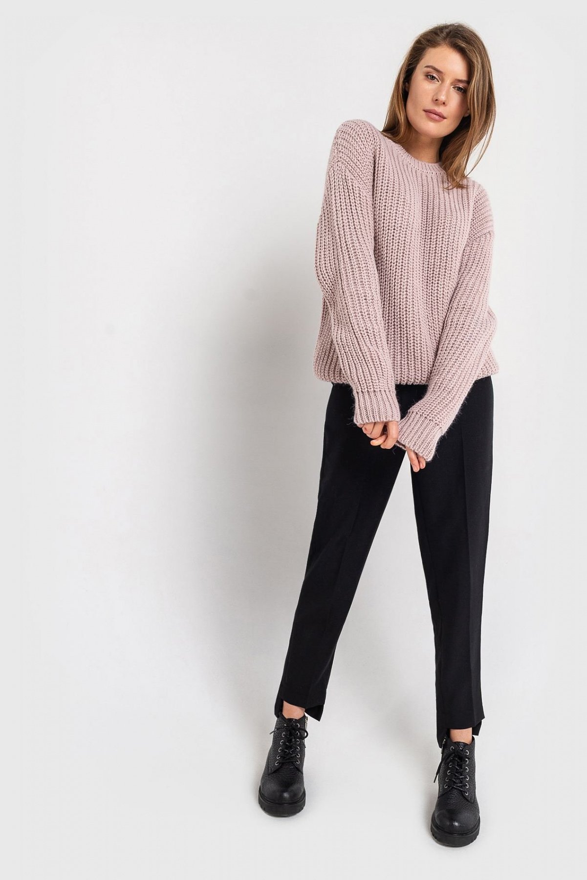 Джемпер VOVK модель 07260 фрезовий Фото