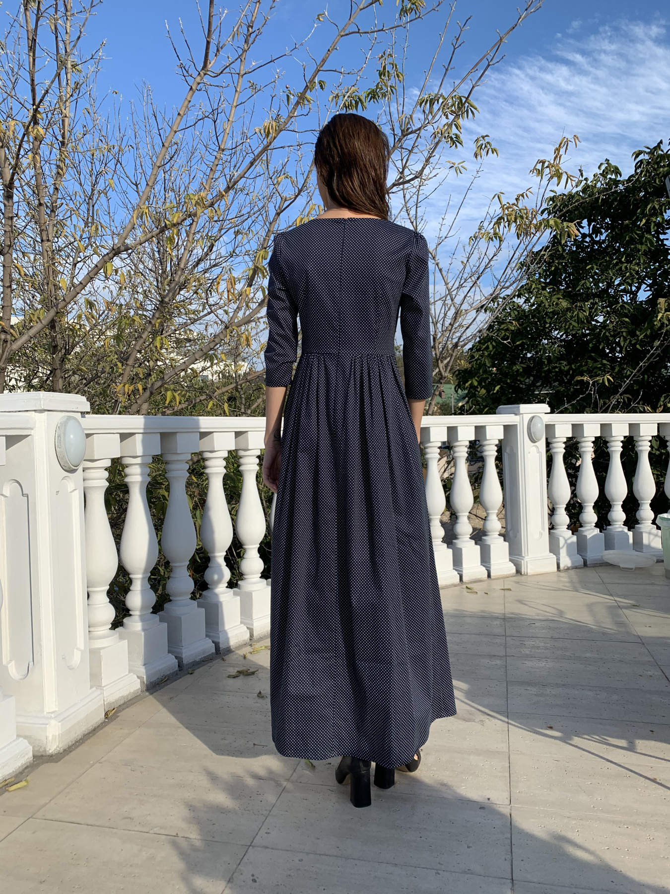 Платья VOVK модель 07873 горох Фото