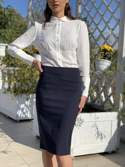 Спідниці VOVK модель 09653 смужки Фото