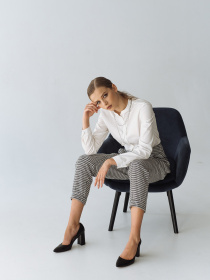 Брюки повседневные VOVK модель 07731 лапка Фото