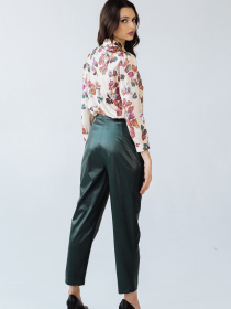 Брюки повседневные VOVK модель 07735 смарагдовий Фото