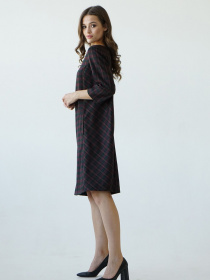 Сукні VOVK модель 09566 клітинка Сукні VOVK модель 09566 клітинка Фото