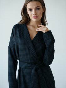 Сукні VOVK модель 09571 клітинка Фото