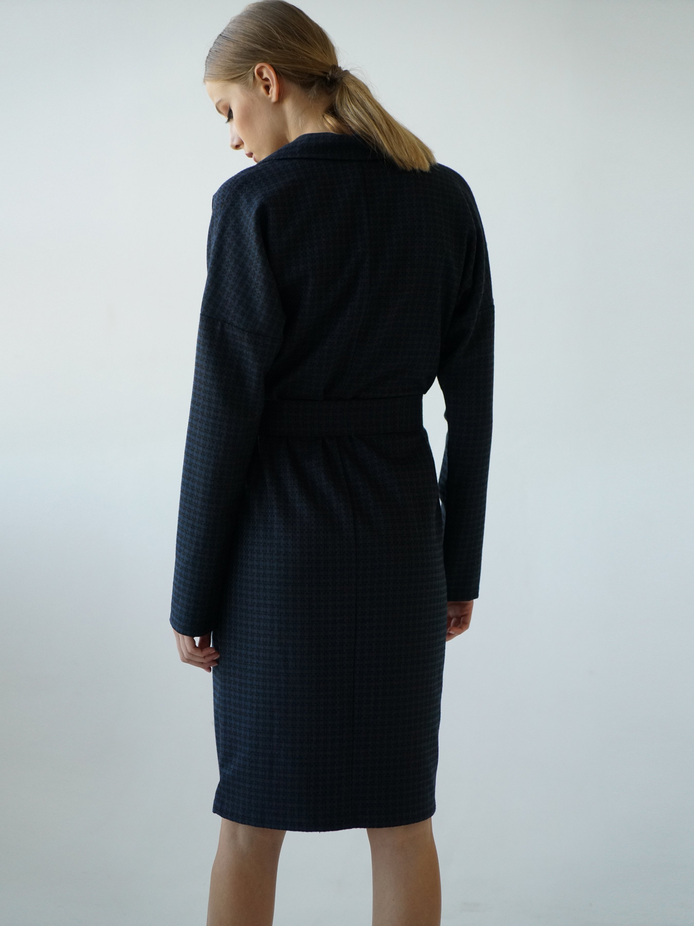 Сукні VOVK модель 09572 клітинка Фото