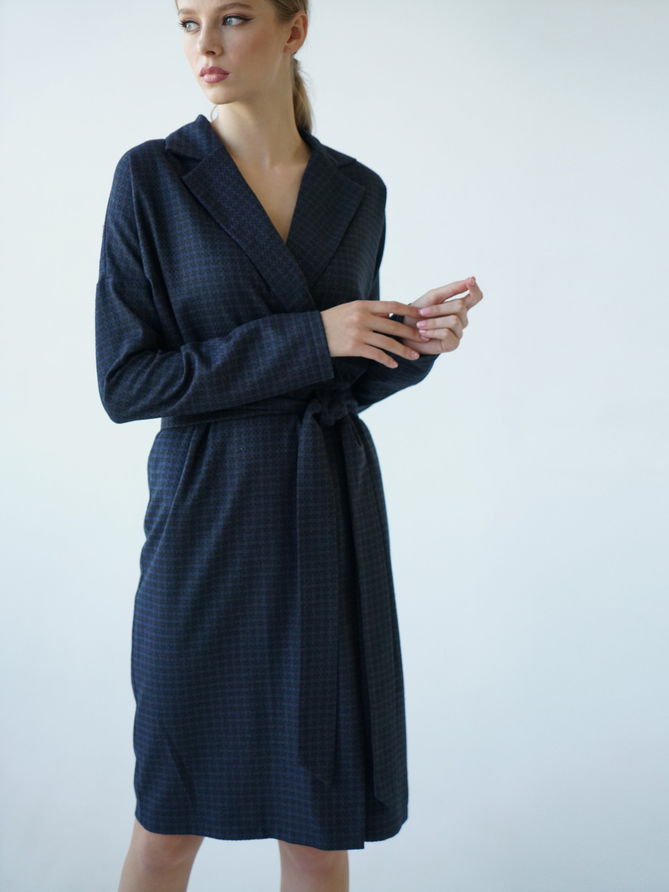 Сукні VOVK модель 09572 клітинка Фото