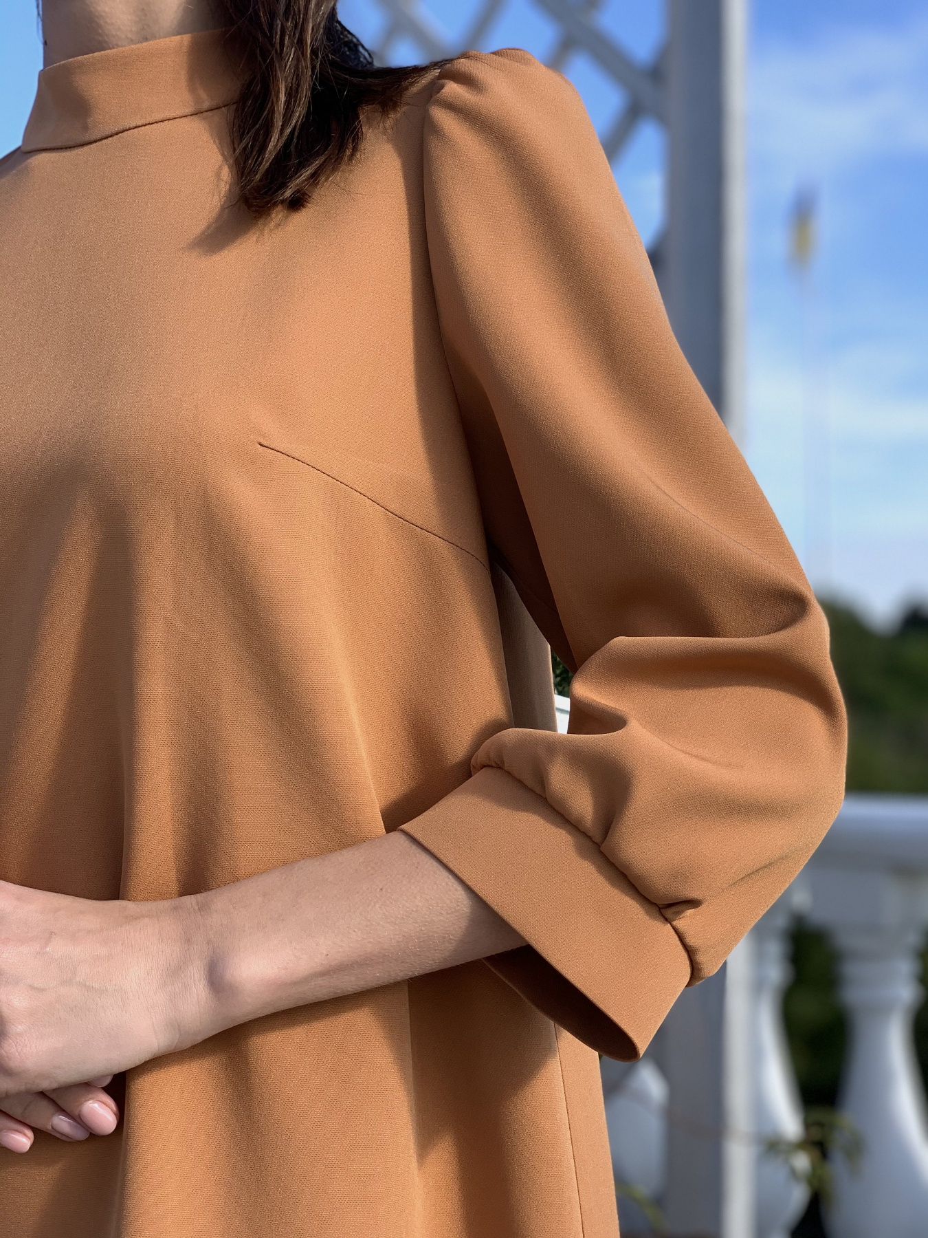 Платья VOVK модель 09696 карамель Фото