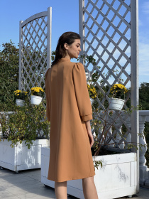 Платья VOVK модель 09696 карамель Фото