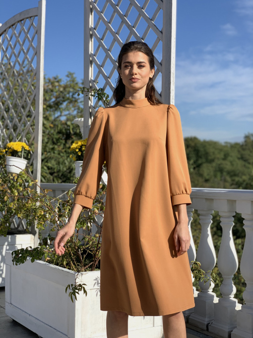 Платья VOVK модель 09696 карамель Фото