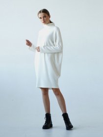 Платья VOVK модель 09739 молочний Фото