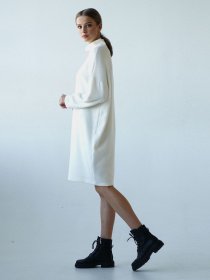 Платья VOVK модель 09739 молочний Фото