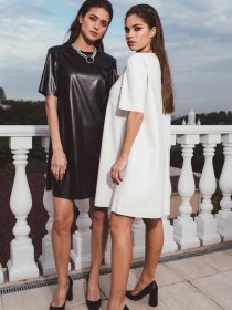 Платья VOVK модель 09953 чорний Фото