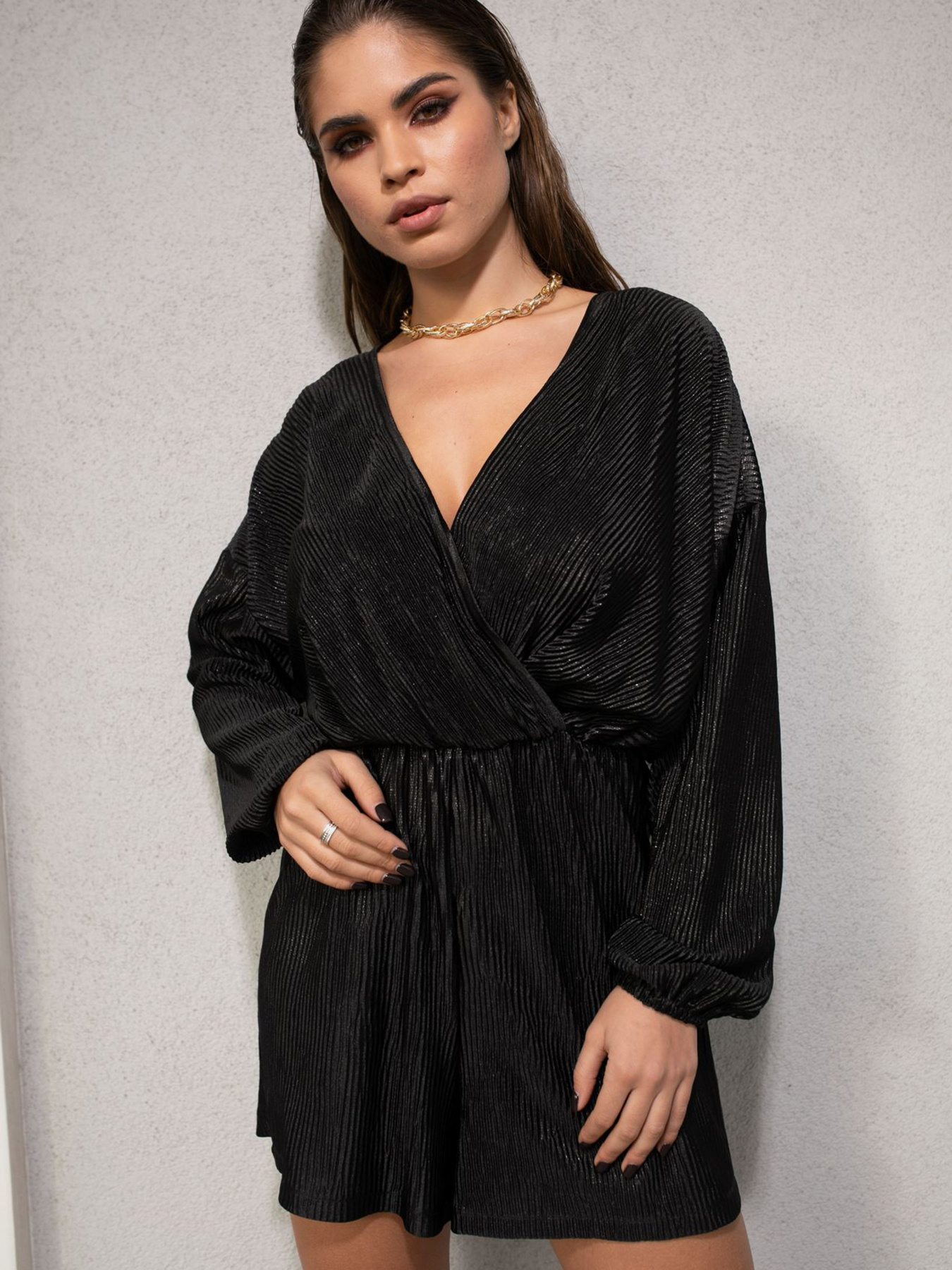 Комбинезоны VOVK модель 09612 чорний Фото