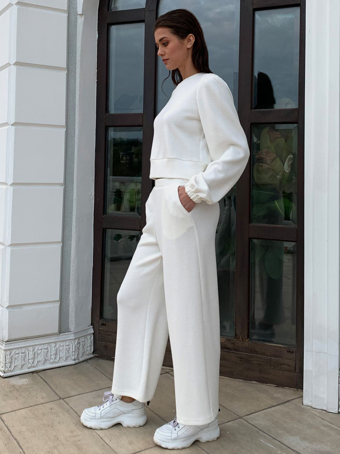 Костюми VOVK модель 09740 молочний Фото