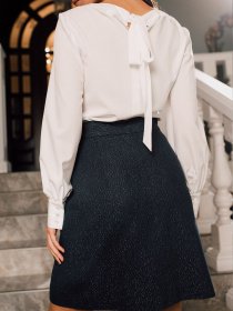 Юбки VOVK модель 09958 синій Фото