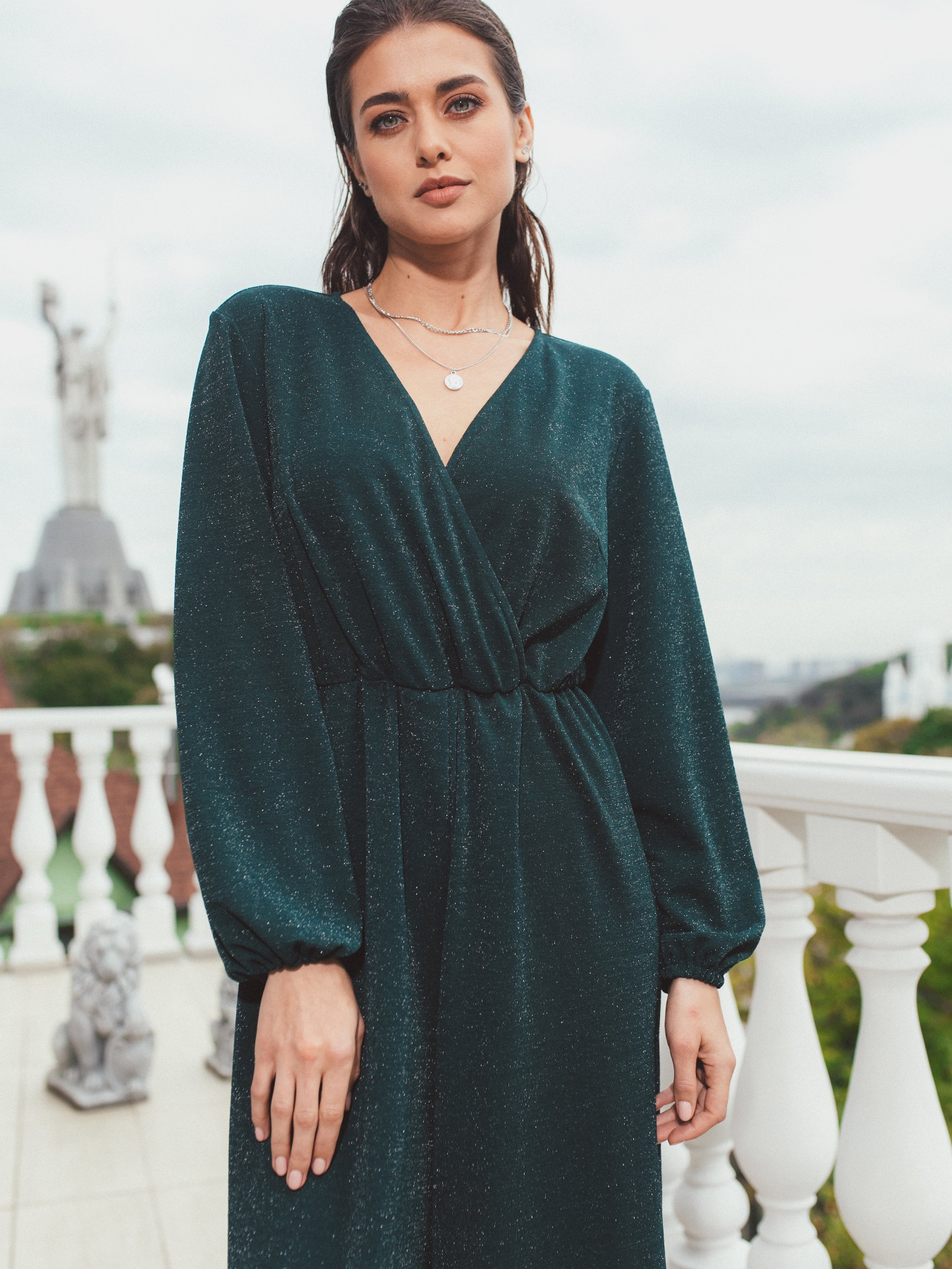 Комбинезоны VOVK модель 010081 смарагдовий Фото