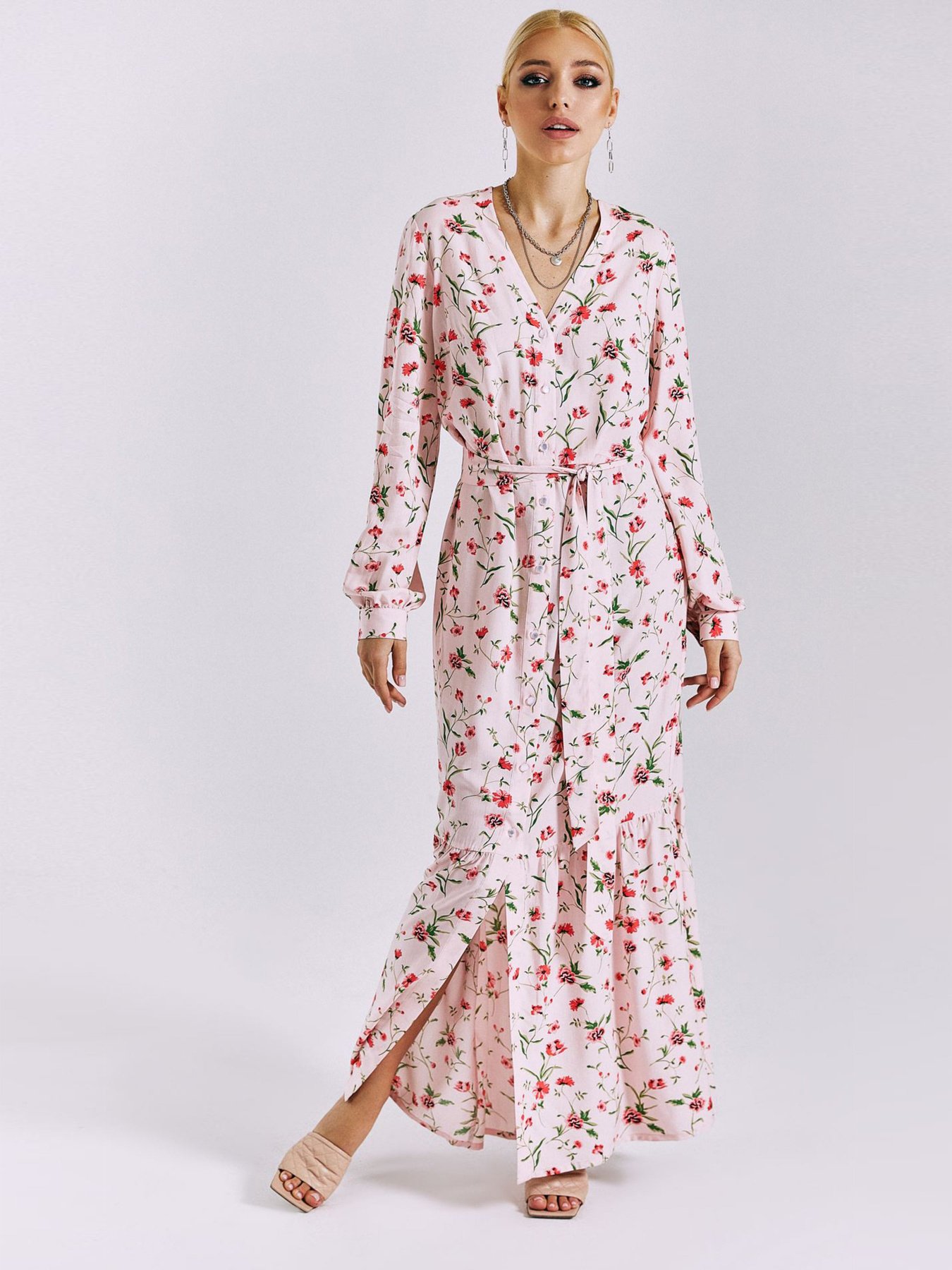 Сукні VOVK модель 09986 квіти Сукні VOVK модель 09986 квіти Фото