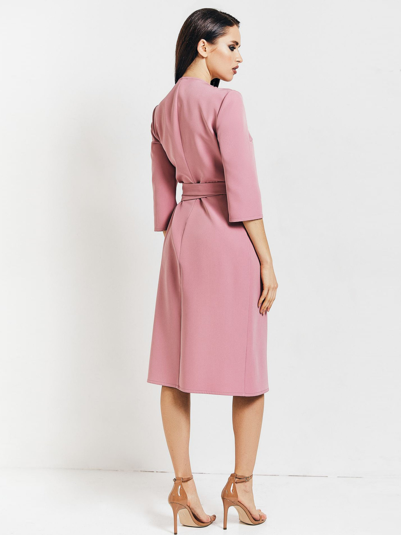 Сукні VOVK модель 010107 фрезовий Фото