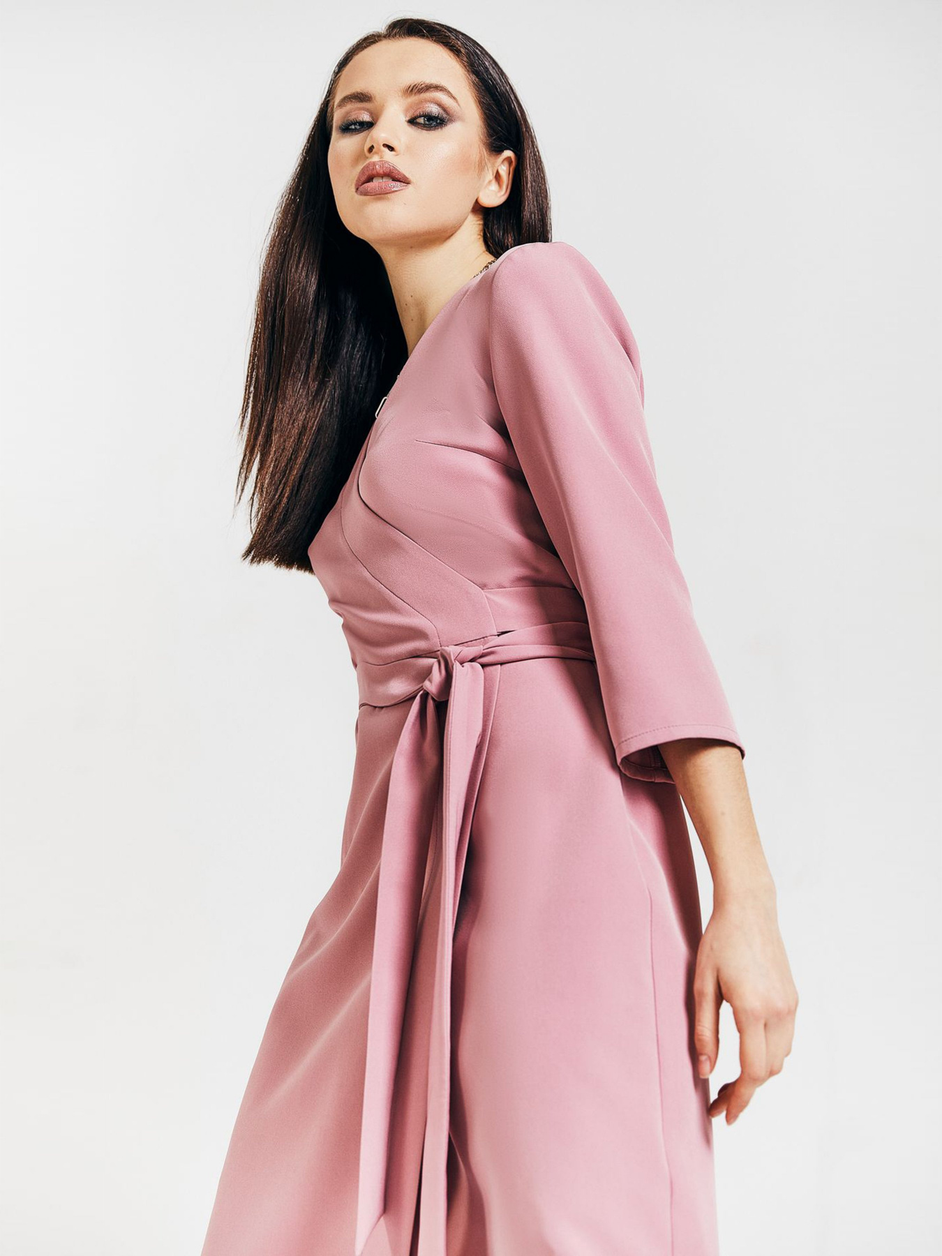 Сукні VOVK модель 010107 фрезовий Фото