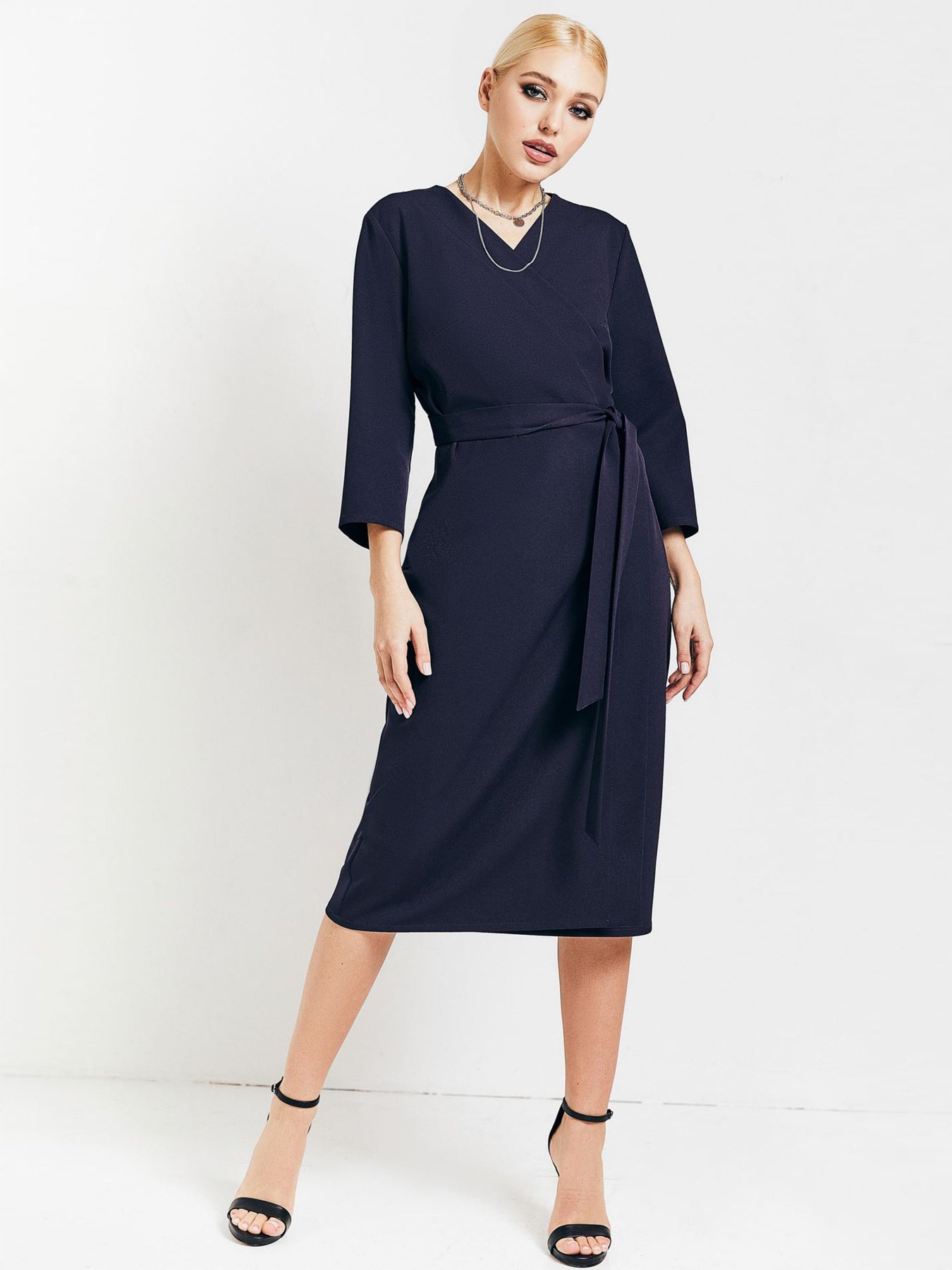 Сукні VOVK модель 010108 темно-синій Фото