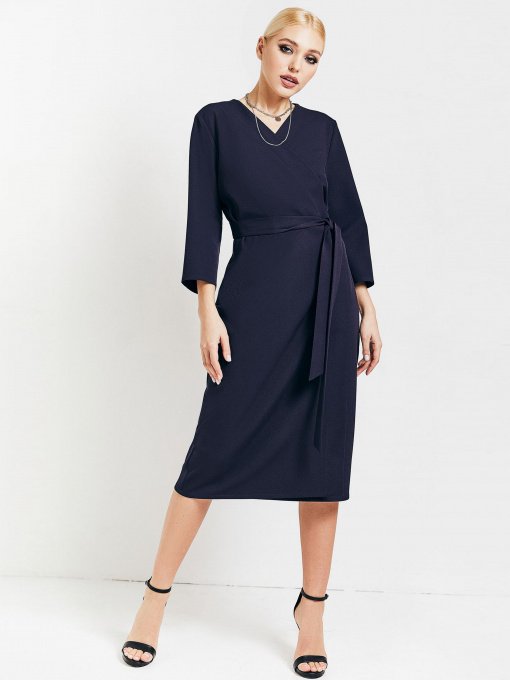 Сукні VOVK модель 010108 темно-синій Фото