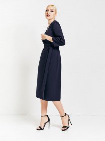 Сукні VOVK модель 010108 темно-синій Сукні VOVK модель 010108 темно-синій Фото